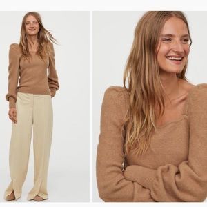 H&M - Puff Sleeved Sweater